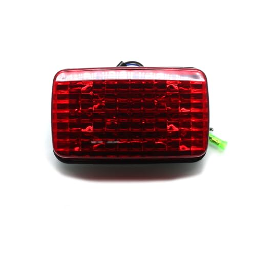 Image of MZS ATV Tail Light LED Brake Taillight for 5KM-84710-01-00 5KM-8472C-10-00 | fits Big Bear Bruin Grizzly Kodiak Rhino Viking Wolverine, Waterproof Dustproof Running Brake Lamp Stop Light