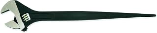 Crescent 16" Adjustable Black Oxide Construction Wrench - Home Improvement Hand Tool for Tight Spaces - Wide Mouth - AT215SPUD