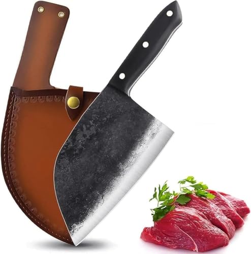 Almasi Forged Serbian Butcher Cleaver