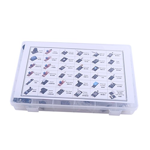 Kit de modules de capteur 37 en 1 Nikou composants électroniques avec boîte pour MCU
