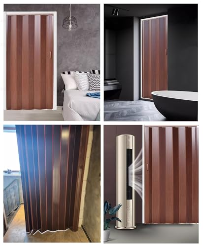 Porte coulissante en PVC idéale pour isoler la cuisine ou la salle de bain - 2