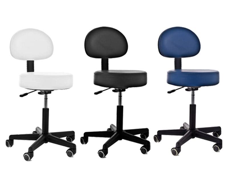 Sgabello Ergonomico Ruote Yaheetech Set Sgabelli A Sella Con