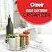 Oizeir Clear Lazy Susan Turntable Organizer (Pack of 4) 9 Inch Acrylic Rotating Storage for Cabinet, Pantry, Fridge, Bathroom, and Vanity Countertops