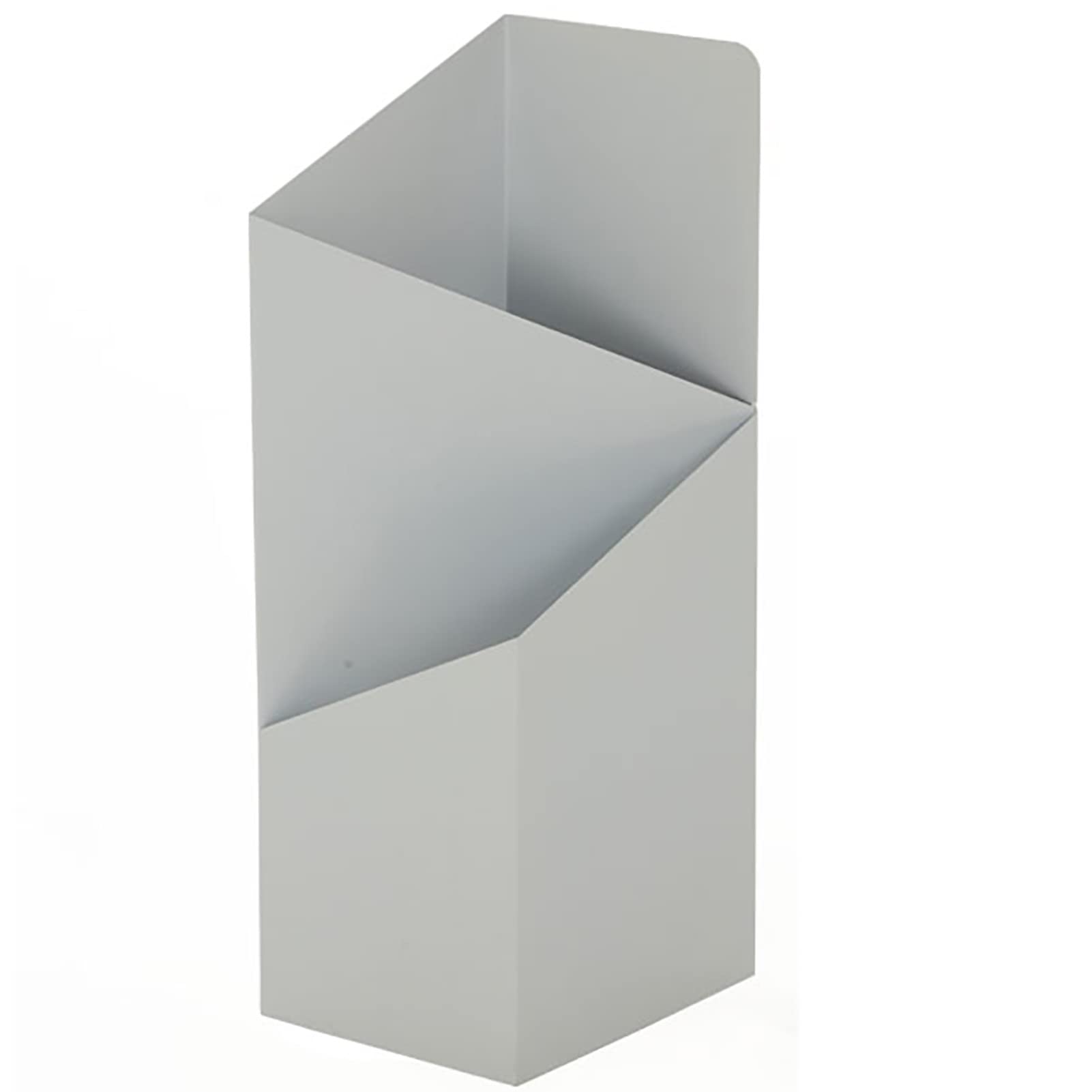 Porte-parapluies en fer géométrique blanc pour entrée et rangement