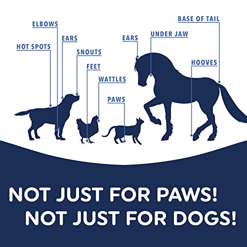 Musher's Secret Pfotenbalsam für Hunde und Katzen - Natürliche Pfotenpflege, Schutz und Pflege für Hundepfoten - Ideal für Pfotenbalsam Hund & Katze - Hochwertige Pfotenpflege für Hunde - 200g