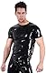 The Latex Collection Herren 29100201731 Businesshemd, Schwarz (Nero 001), Small (Herstellergröße: X-Large)