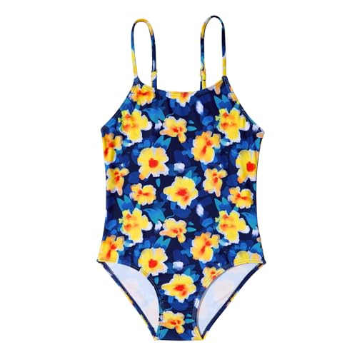 Image of Zando Girls Bathing Suit Size 2-10 Years - Cute Toddler Swimsuit Girl Adjustable One Piece Swimwear for Summer Beach Wear