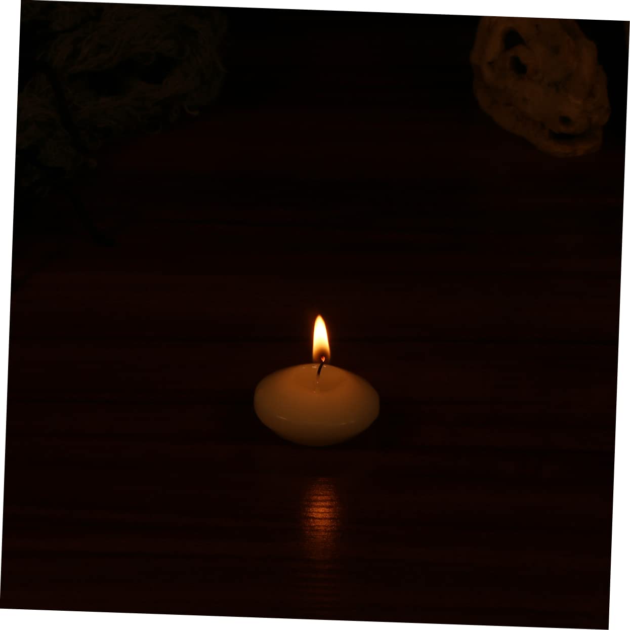 50piezas Velas Flotantes Decorativas Para Bodas y Eventos De Cera Duración De Horas Para Centros De Mesa y Ambientación Romántica