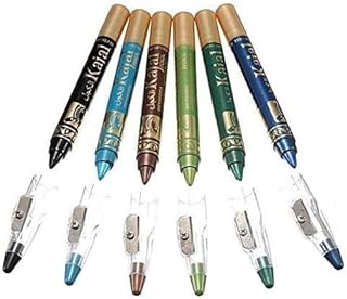 مجموعة أقلام كحل للعيون، 6 ألوان متنوعة (6 الوان مختلف)