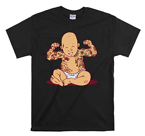 T-shirt noir unisexe XXL en coton confortable pour homme et femme