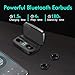 Bluetooth Earbuds V5.0, Ownta Bluetooth Headphones With Charging Case,LED Power Display Screen,IPX8 Sports Headsets Bass Stereo Sound Built in Mic compatible with iPhone/Samsung/iPad