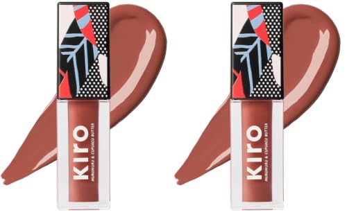 Image of Kiro Glossfinity Creme Gloss - Caramel Swirl, 5ml | High-Shine Nude Lip Gloss | Hydrating, Non-Sticky Formula | Enriched with Murumuru & Cupuacu Butters | 8 Shades for Every Indian Skin Tone