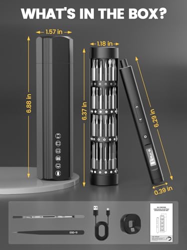 Mini Electric Screwdriver Sets,Sowkos Gifts for men,Screwdriver set - image 8