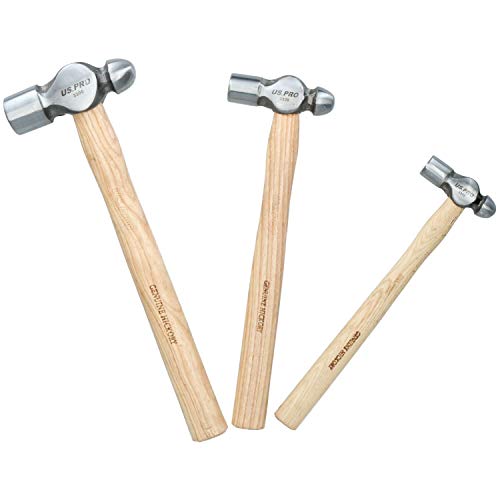 Marteau à panne ronde 3pc Ensemble professionnel par BERGEN À205