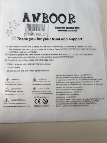 ANBOOR 6pcs piccoli animali di peluche da 3,15