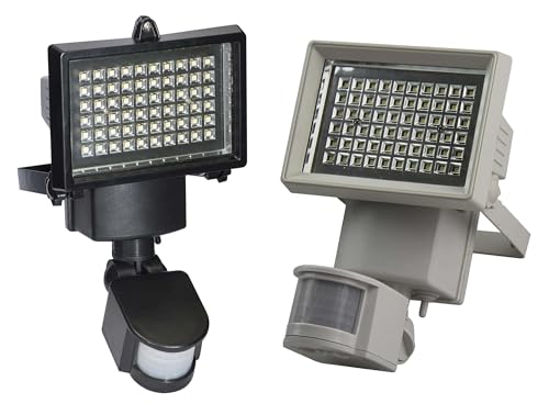 Ezsolar 884620049850 - Lampada Solare Da Parete, 750 Lumen, 60 Led Con Detectore, Incolore, Taglia Unica