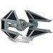 Star Wars Micro Galaxy Squadron TIE Interceptor - 3-Inch Light Armor Class Vehicle with 1-Inch Micro Figure Accessory