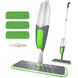 Spray Mops for Floor Cleaning, ILAVCOOL Floor Mops Microfiber Spray Mop Dry Wet Mop Dust Mop with 3...