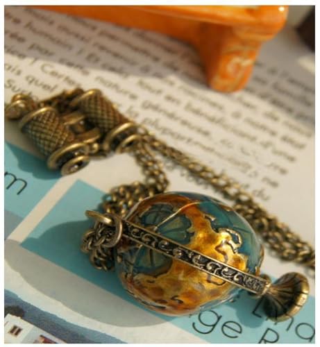 Collier mode coréenne pendentif ballon de feu pour look rétro