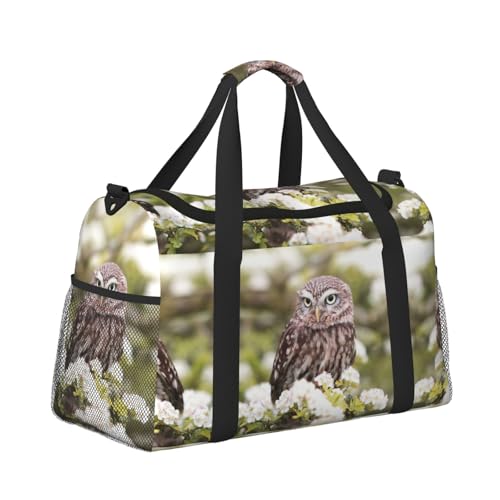 Bolsa de viaje de búho plegable e impermeable para deportes 3