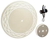 Boston Harbor SKU #721-4448 Semi Flush Mount Ceiling Light, White