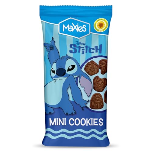 Galletas mini cookies Stitch Maxies bolsa 100 g