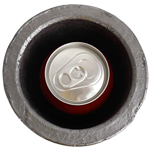 Canalhout Silicon Carbide Graphite Crucibles,Crucibles For Melting Metal,Withstand The High Temperature 1800℃(3272°F),Melting Casting Refining Aluminum Gold Silver Copper (6Kg No.6) #TOP7