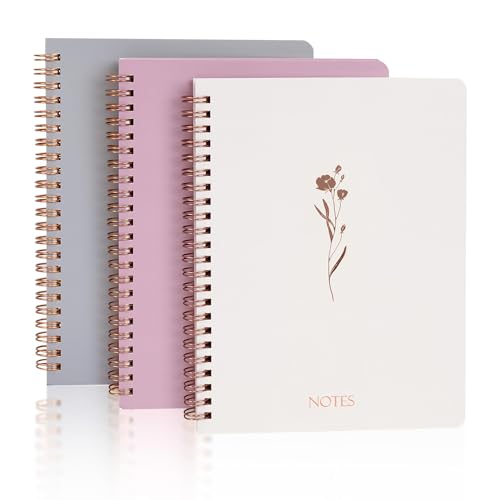 Carnet de notes A5 ligné ZenBeya anti-bavure pour une écriture propre sans transparence