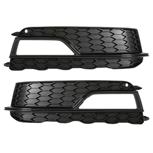 Grille de phare antibrouillard Audi A5 S-line robuste en ABS noir pour pare-choc avant S5