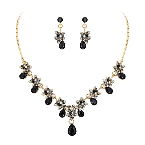 Juegos de joyas para mujer en cristal austriaco ideales para lucir en bodas y grandes galas