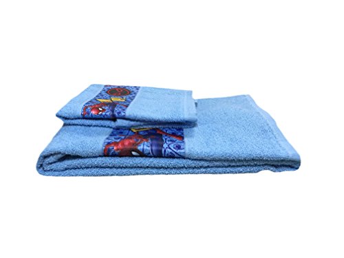 Set spugna 1+1 Spiderman in Spugna di cotone