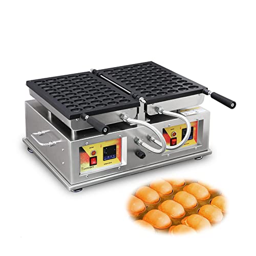 Máquina Eléctrica para Takoyaki y Waffles 2000W miniatura 3