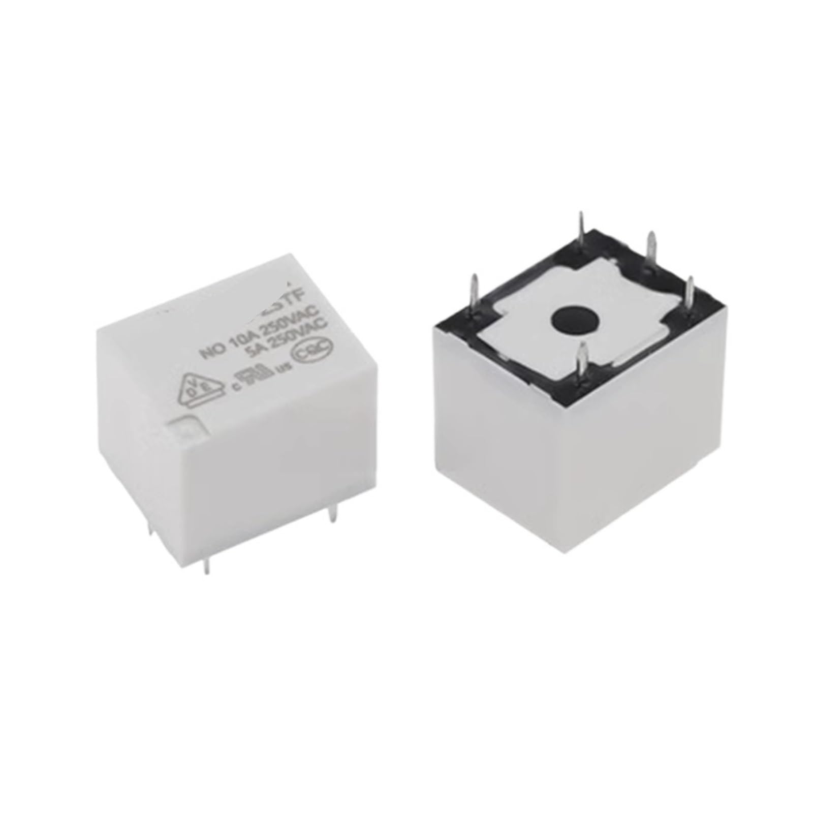 Relais 5 broches HF3FA commutation stable 5V 12V 24V - 2