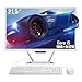 suevery All-in-One PC 21.5 AIO Desktop Computer Core I5, 512G SSD, DDR4 16G RAM, HD Webcam, Wi-Fi6, 1080P Gaming All in One 22
