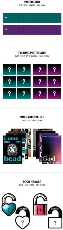 Xdinary Heroes Deadlock Album [Random ver.]+Pre Order Benefits+BolsVos Exclusive K-POP Inspired Digital Merches (Goal Setting Planner, Sticker Pack)