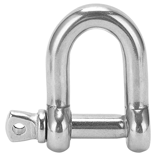 Manille D M10 en acier inoxydable robuste pour levage et gréement de bateau