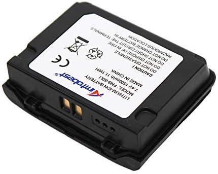 FNB-80Li FNB-58Li 1500mAh Li-ion Battery Compatible for Vertex Radio VX-5R VX-6R VX-7R VXA-700 VXA-710 HX460S HX470S HX471 HX471S SBR-40Li (2 Pack)