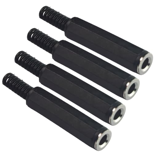 CESS 6.35mm 1/4 TRS Stereo Female Jack Connector, 4 Pack by CESS - Used condition - Image 4