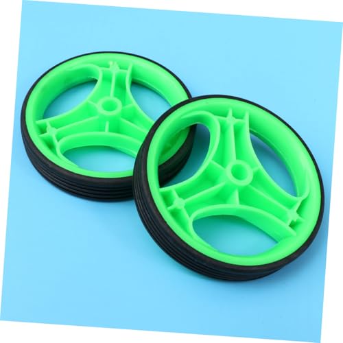 Ruedas de Entrenamiento COHEALI con Soporte de Equilibrio Mudo para Bicicleta 12-20 Pulgadas, Verde miniatura 5
