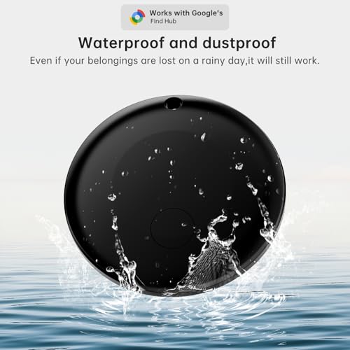 Image of Air Tracker Tag for Android(Android Only ) IP65 Waterproof Smart Tag & Item Finder | Ultra-Long Battery | Works with Google Find My Device | Find Keys /Wallet /Car (2026 new Model)