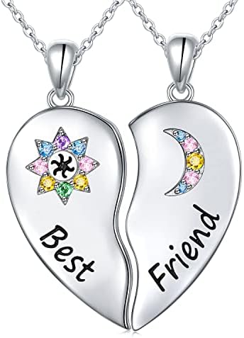 FLYOW Sister Necklaces/Mother Daughter 