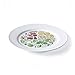 TANGDIAABBCC Bocianelli Marianne's Plate Picture Melamine Portion Control Plate