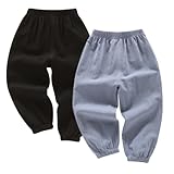 ★ Matériau - Le pantalon bloomers d'été pour enfants est fabriqué en tissu 100% coton, doux, agréable pour la peau, respirant, léger et confortable à porter, sans formaldéhyde, agents fluorescents, etc, très approprié pour l'été, le printemps et l'automne.