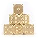 Yinpinxinmao Metal Solid Brass Dice Toy Club Bar Holiday Party Entertainment Game Accessories Large