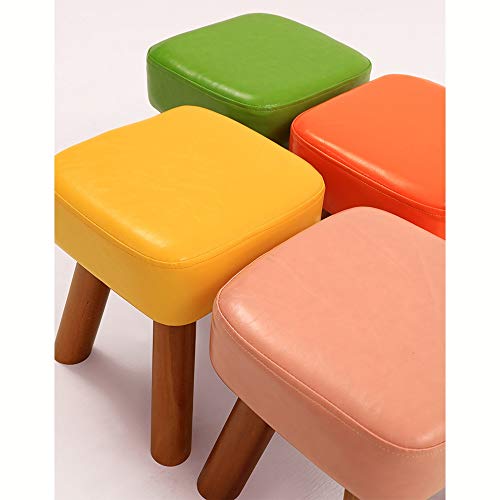 Tabouret en bois empilable pour optimiser le rangement de l'entrée - 5