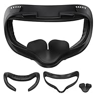 【Diseñado para Oculus Quest 2】Nuestro juego de reemplazo de facial cover VR está diseñado para mejorar la higiene, la inmersión y la comodidad. Es eficaz para reducir la presión y hacer que las sesiones de realidad virtual más largas sean más agradab...