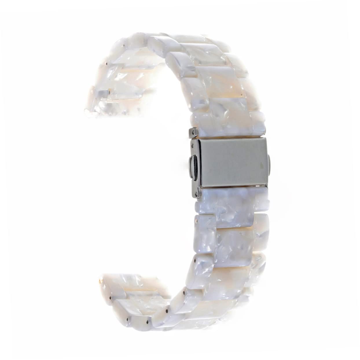Hemobllo Correa De Reloj De Resina Ancha Bonita y Divertida Compatible Smartwatch Diseño De Flores Rápido Cambio y Personalizado
