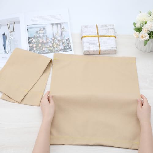 GORGECRAFT Stuhl-Ersatz Leinen Beige Lässig Regisseur Film-Stühle Bezüge Kit Regiestuhlbezug egiestuhl Canvas Ersatzsitz Tragbare Klappstühle Abdeckung Direktoren Stuhlhusse für Home Director Stuhl