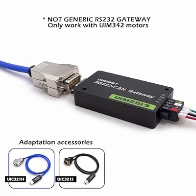 RS232 to CAN Bus Motion Control Gateway,Industrial Grade,5000V Fully Isolation,12-48VDC Input,Aluminum Enclosure, Provides SDK & Sample Code Control Systems (UIM2513)
