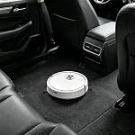 Mini Robot Vacuum for Car, Small Automatic Robot Vacuum Cleaner, Sweeping Machine for Cars and Small Place